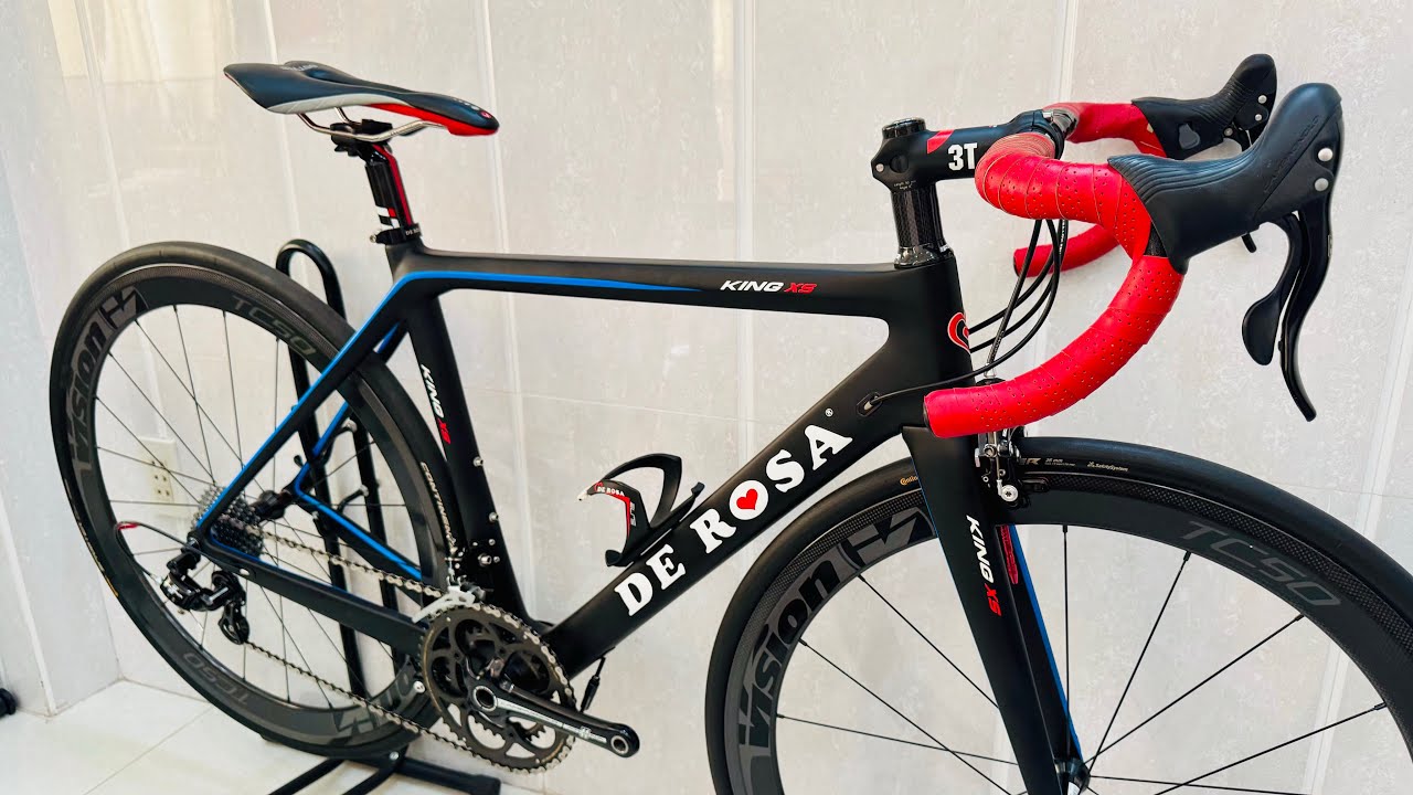 DE ROSA KING XS – Chính Hãng Ý 🇮🇹| Campagnolo Athena | Vành Vision TC50 Carbon. 0396063233