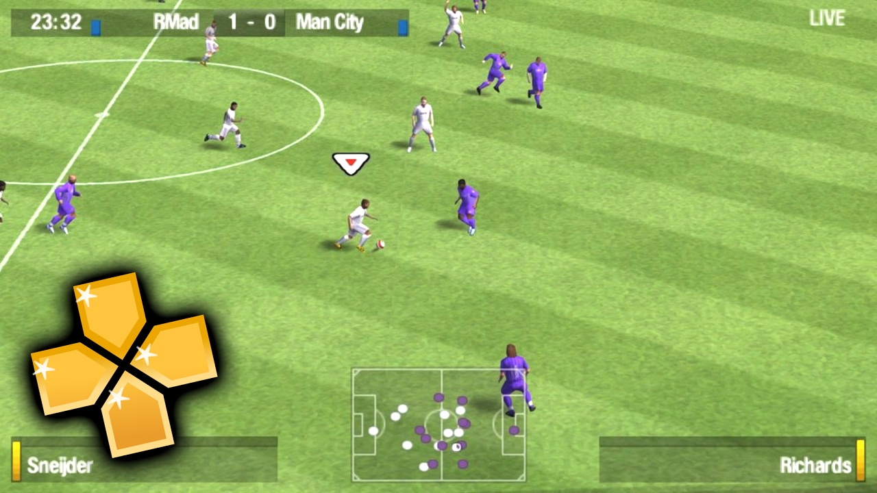 FIFA 08 PPSSPP Gameplay Full HD / 60FPS