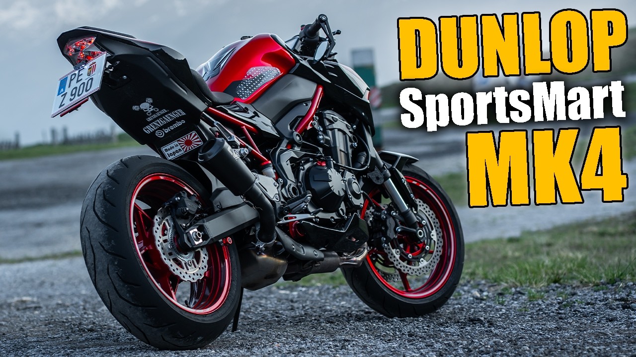 Dunlop SportsMart MK4 - Fazit nach 4000km! #z900