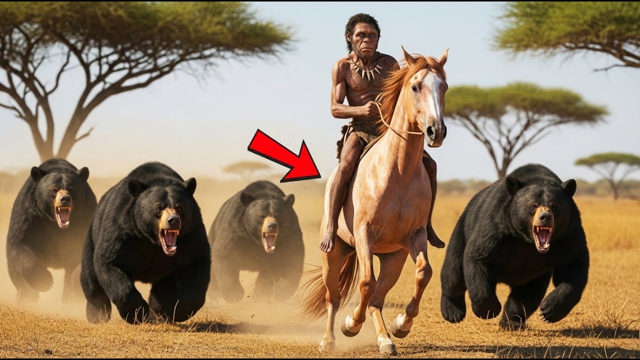 Life Million Years Ago: Horse Saved by Prehistoric human, Nature Takes Revenge