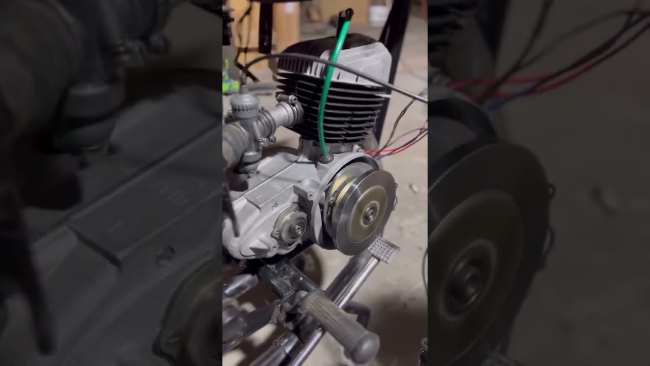 Wsk125, zapłon cdi, ciężkie koło. Przymiarki.