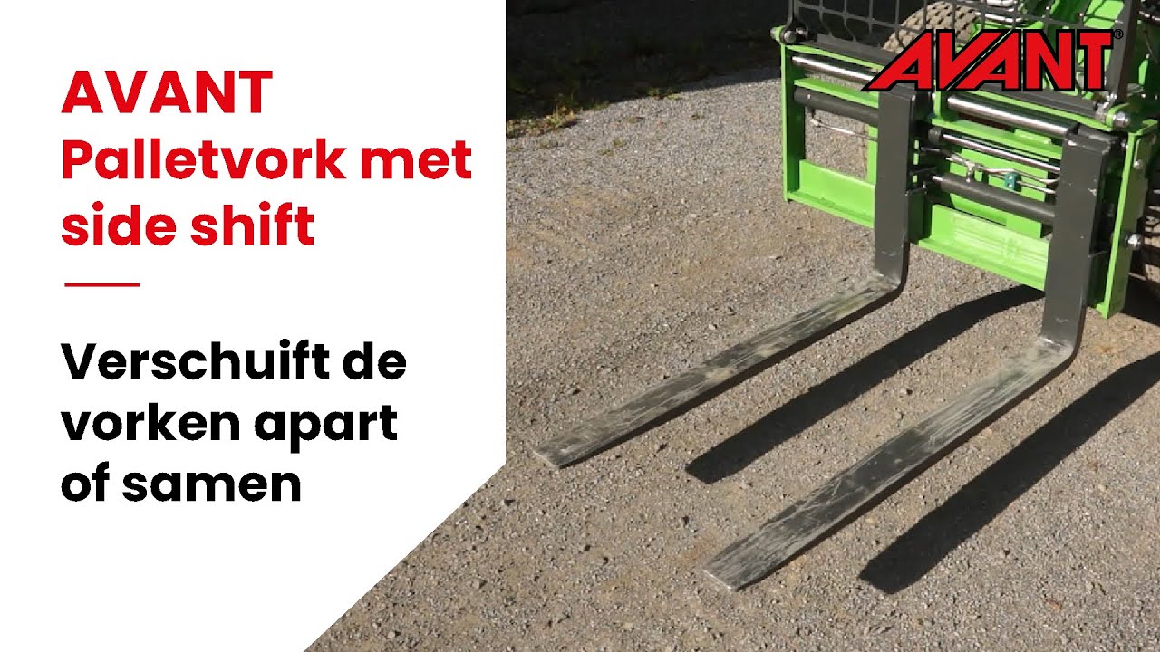 AVANT Palletvork met side shift