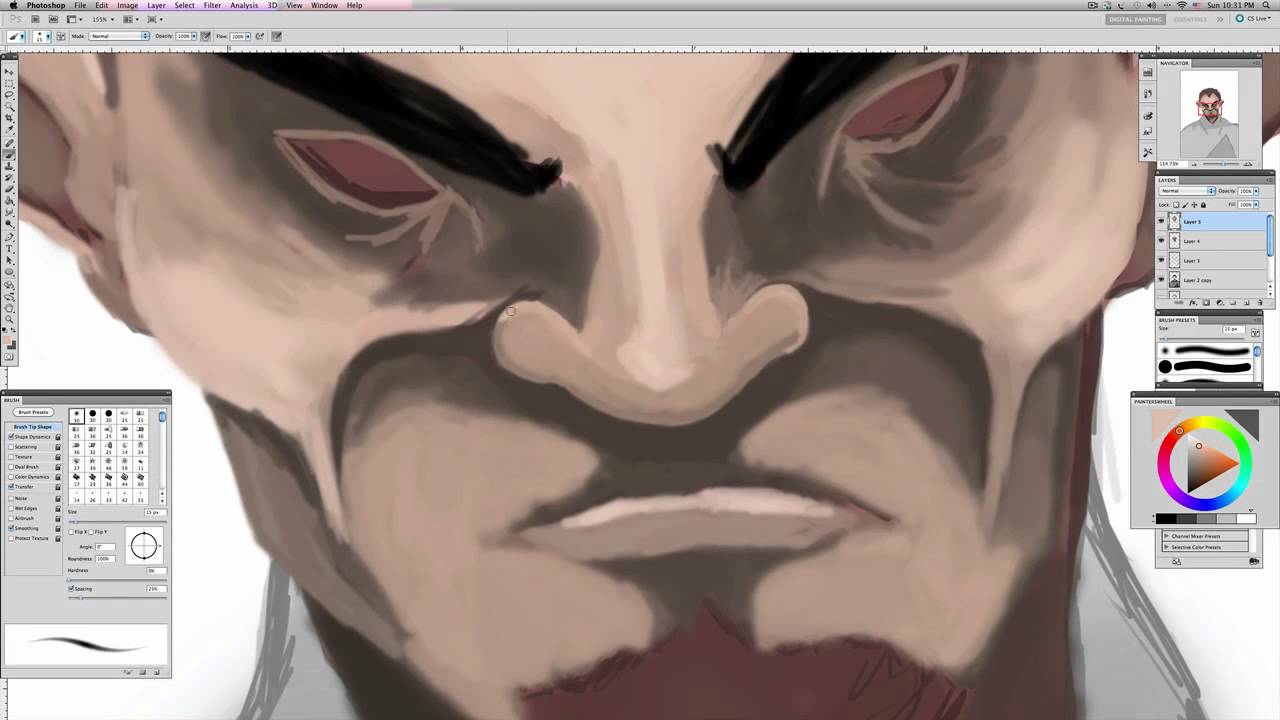 Timelapse Evil Face(Commentary)