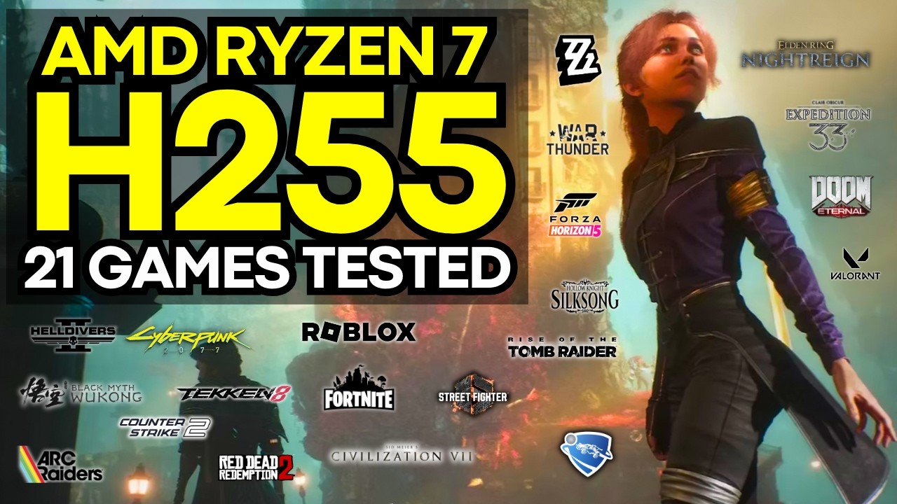This Mini PC is a Beast! Ryzen 7 H 255 (780M) 21 Game Test
