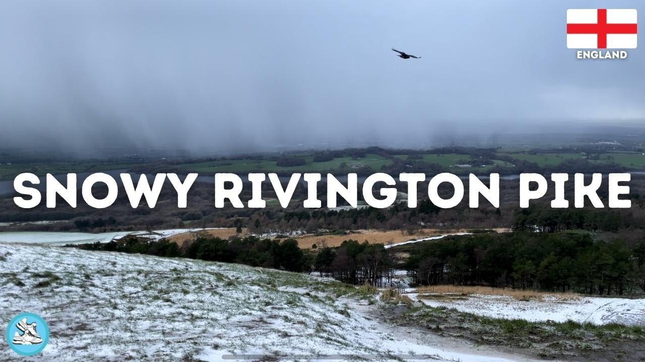 Snowy Rivington Pike Tower Virtual Walking Tour