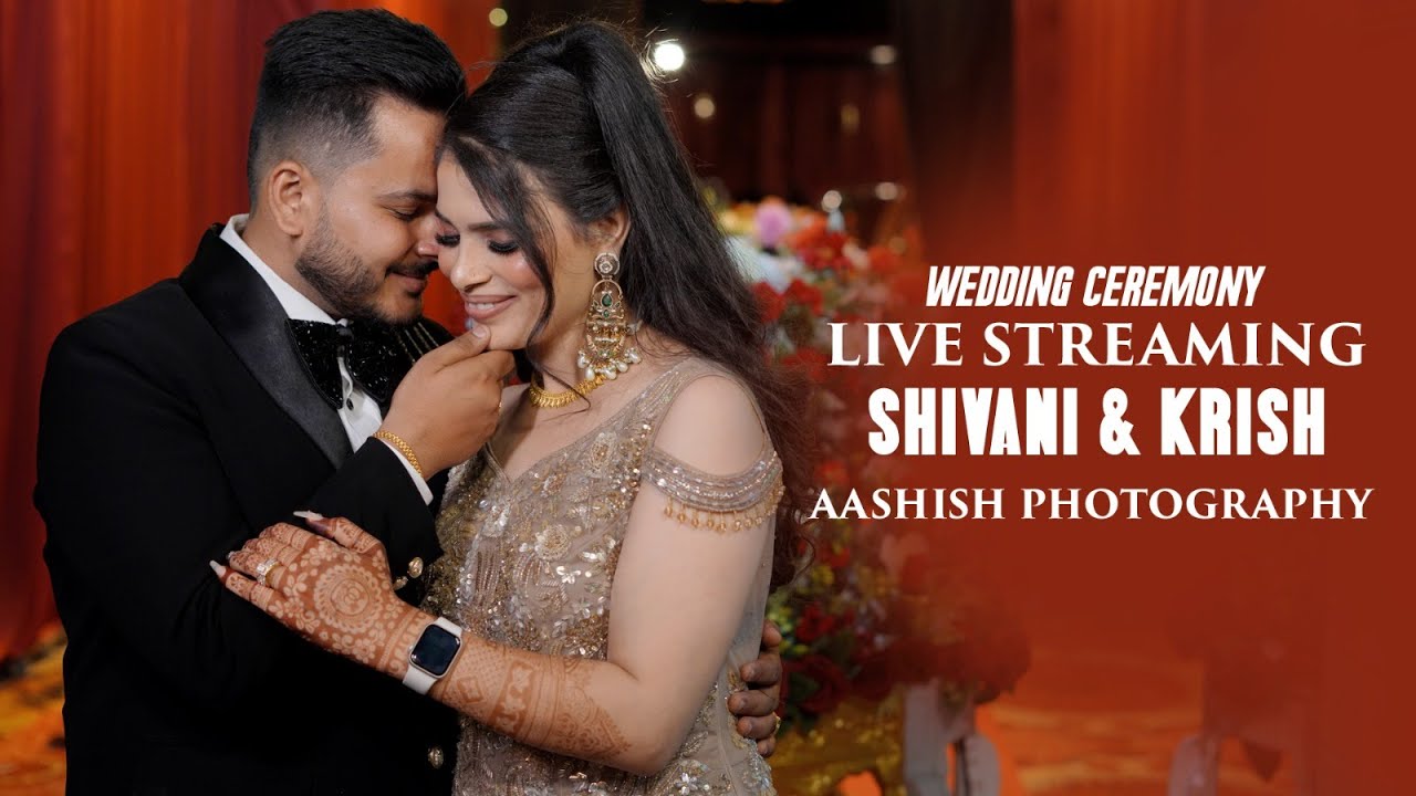 Live Wedding Ceremony Shivani And Krish. Ashish Photography  MB 92162-80003