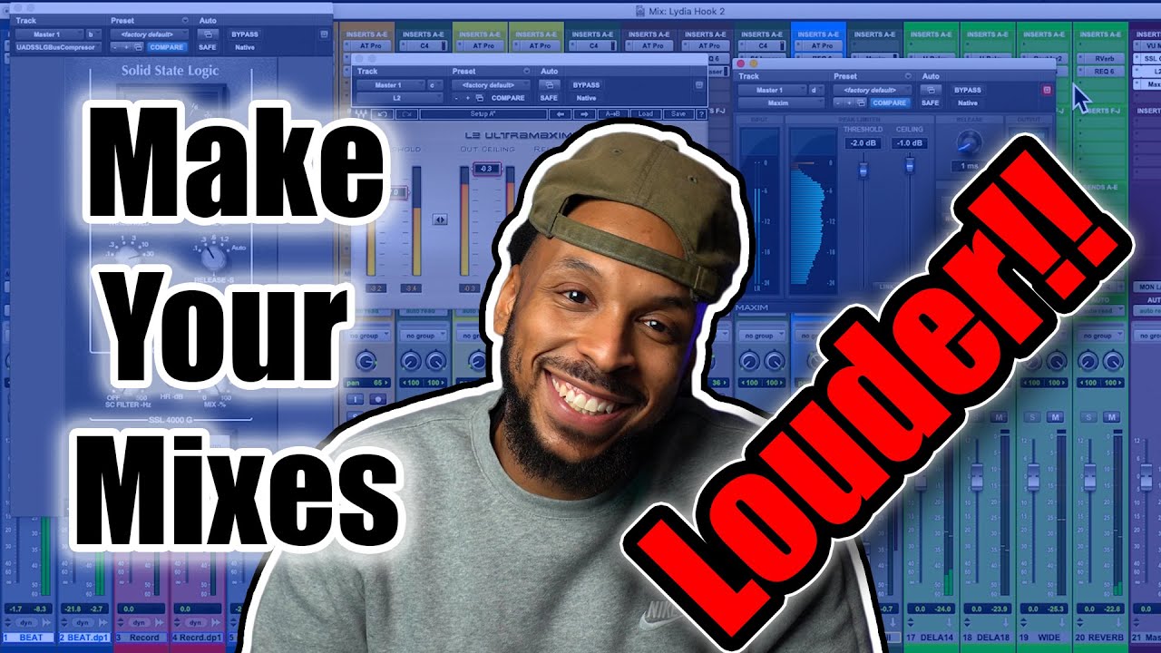 How to Get Louder Mixes and Master Your Own Songs