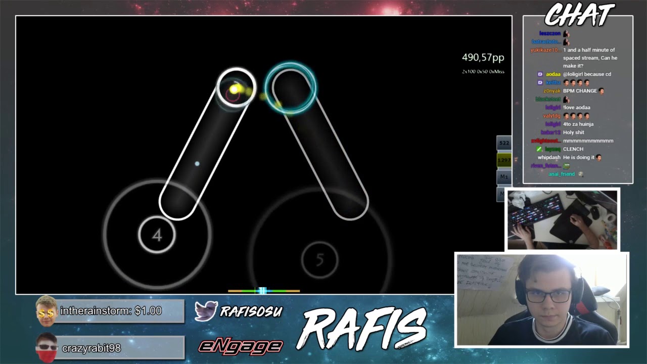 Rafis | Dragonforce - My Spirit Will Go On [Relentless] | 99.12% 2899x #1 LOVED | Livestream!