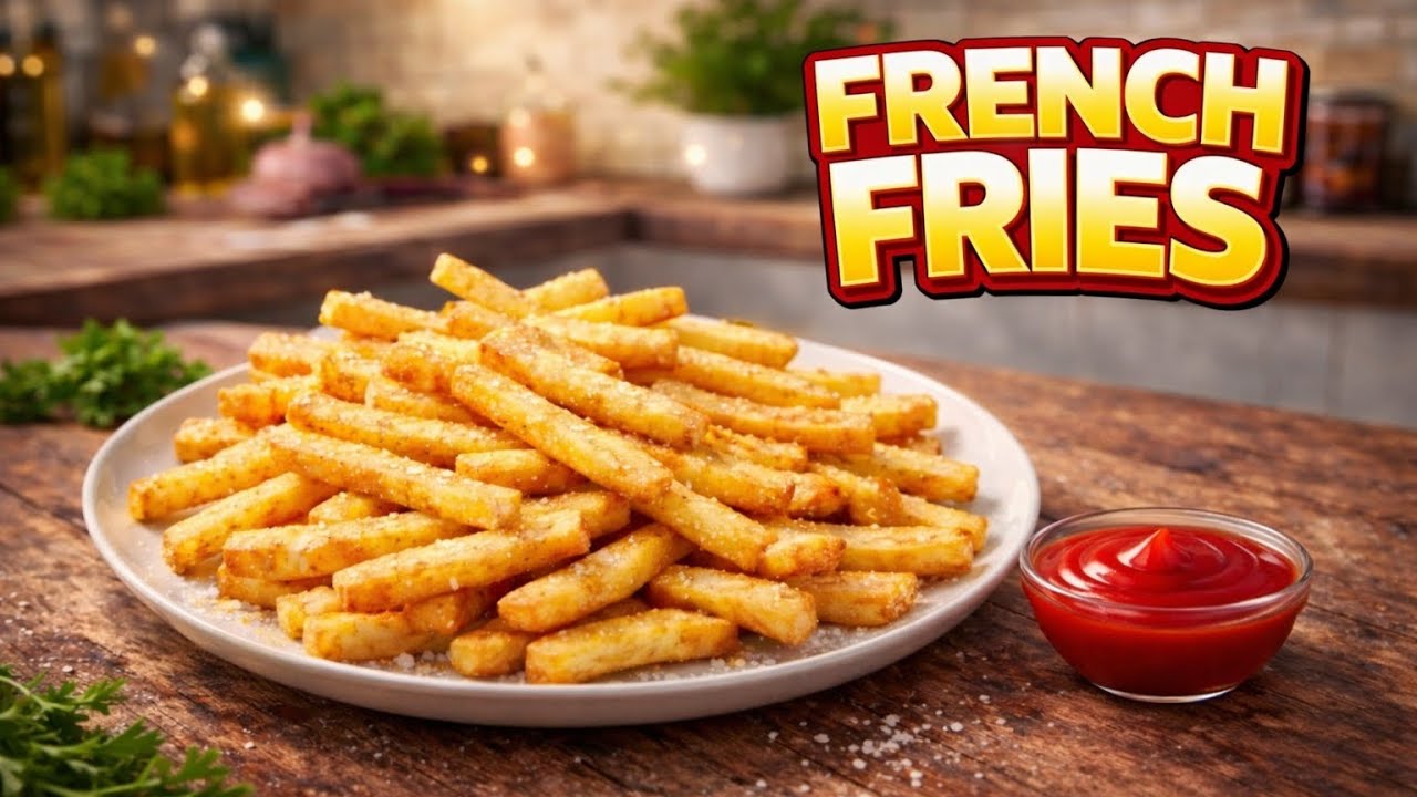French fries recipe | french fries at home #viralvideos #youtubevideo 