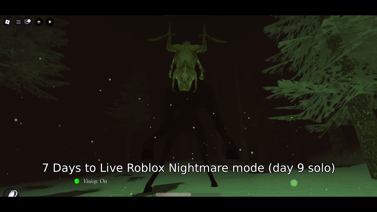 7 Days to Live roblox Nightmare mode day 9 solo