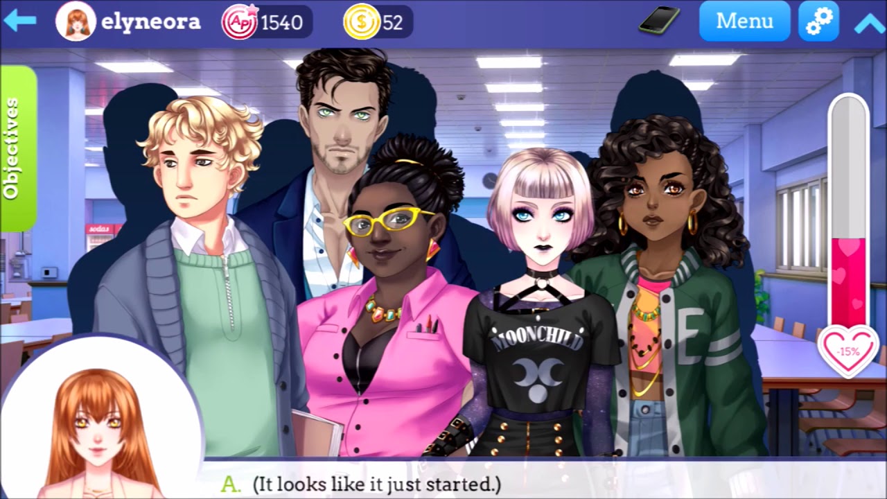 My Candy Love University Life Ep. 1+2(1\2) - Nathaniel Walkthrough