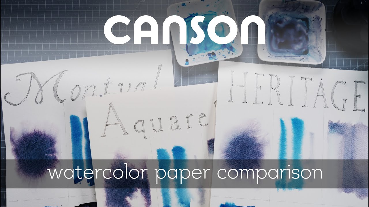 CANSON, Best Affordable Watercolor Papers for Practice? Watercolor Paper Comparison