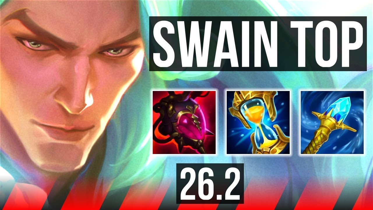 SWAIN vs MALPHITE (TOP) | 41K damage | NA Master | 26.2