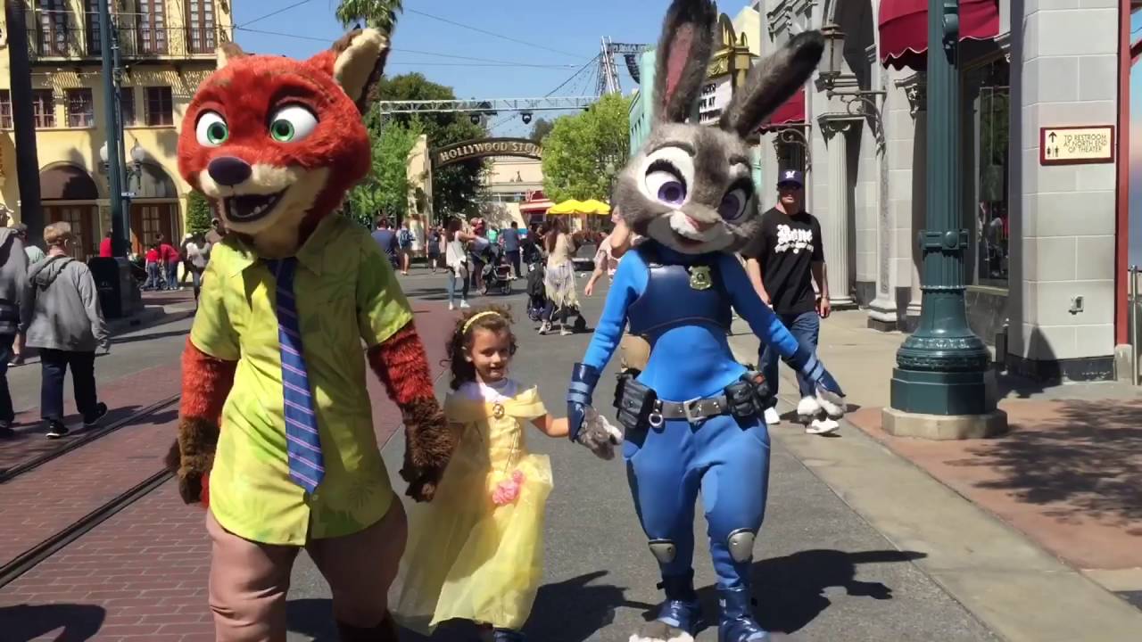 Best Zootopia Meet and Greet ever with Judy Hopps and Nick Wild at Disneyland #zootopia #fypシ #fyp #