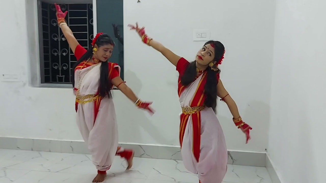 Jago Tumi Jago Durga/Dance Cover By mother And Daughter/mamani patra and Disha patra/
