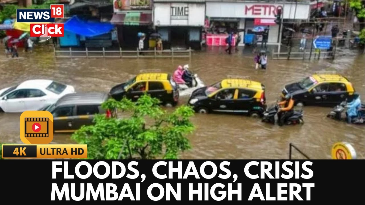 Intense Overnight Rainfall Leaves Mumbai Reeling From Waterlogged Roads And Traffic Jams | 4K | N18V