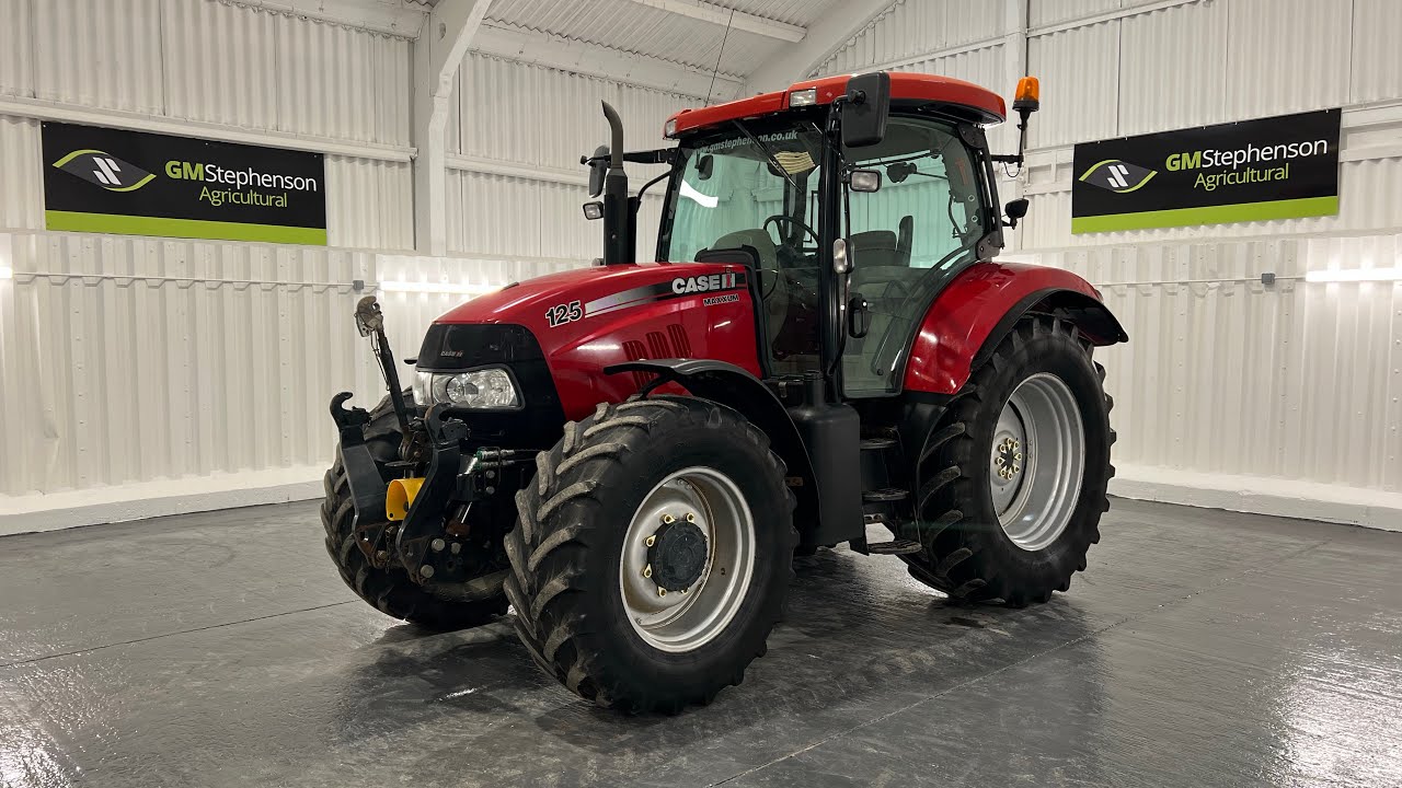 CASE MAXXUM 125. Full Walk Around