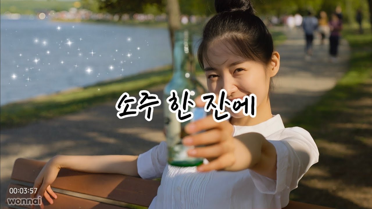소주 한 잔에(중년음악)락 발라드.감성발라드