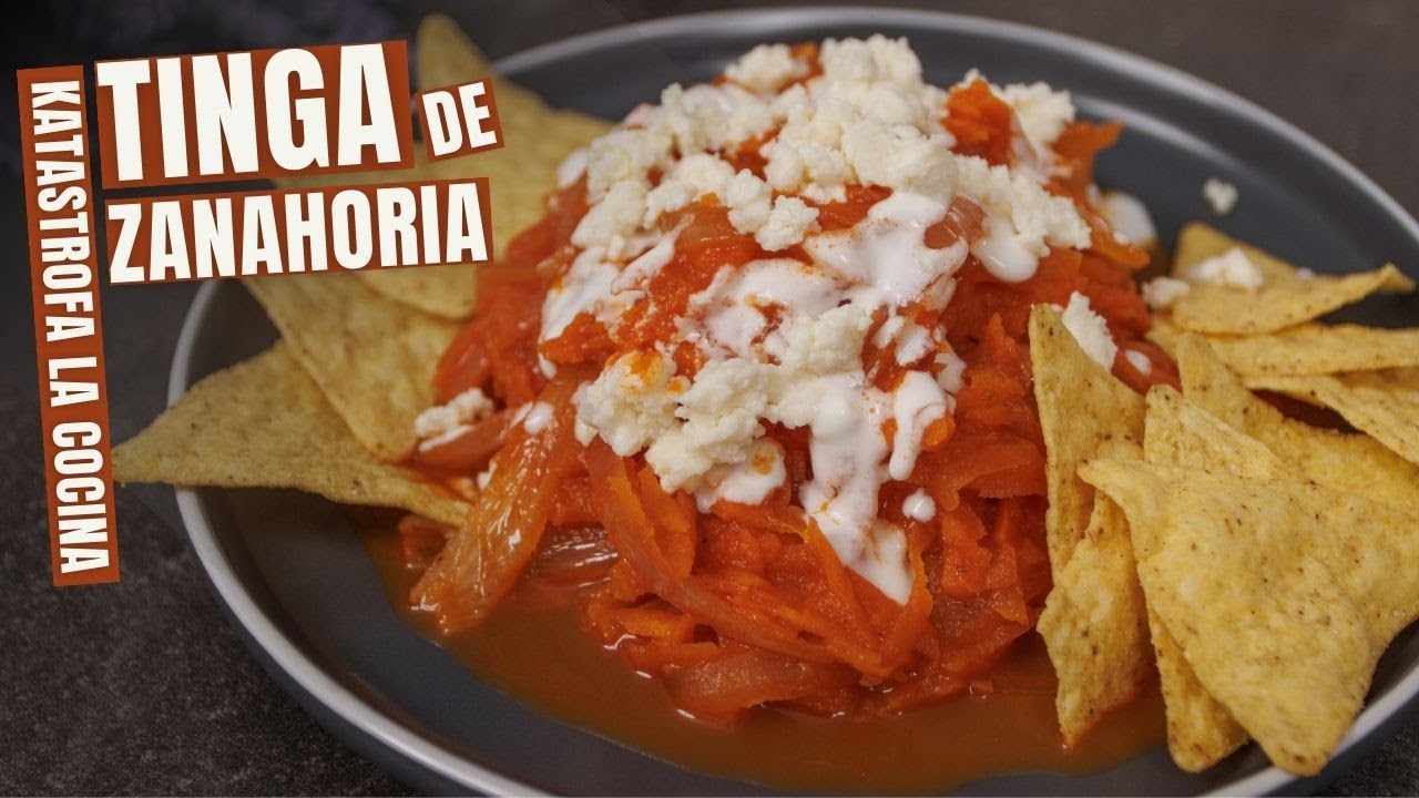 Como preparar tinga de zanahoria