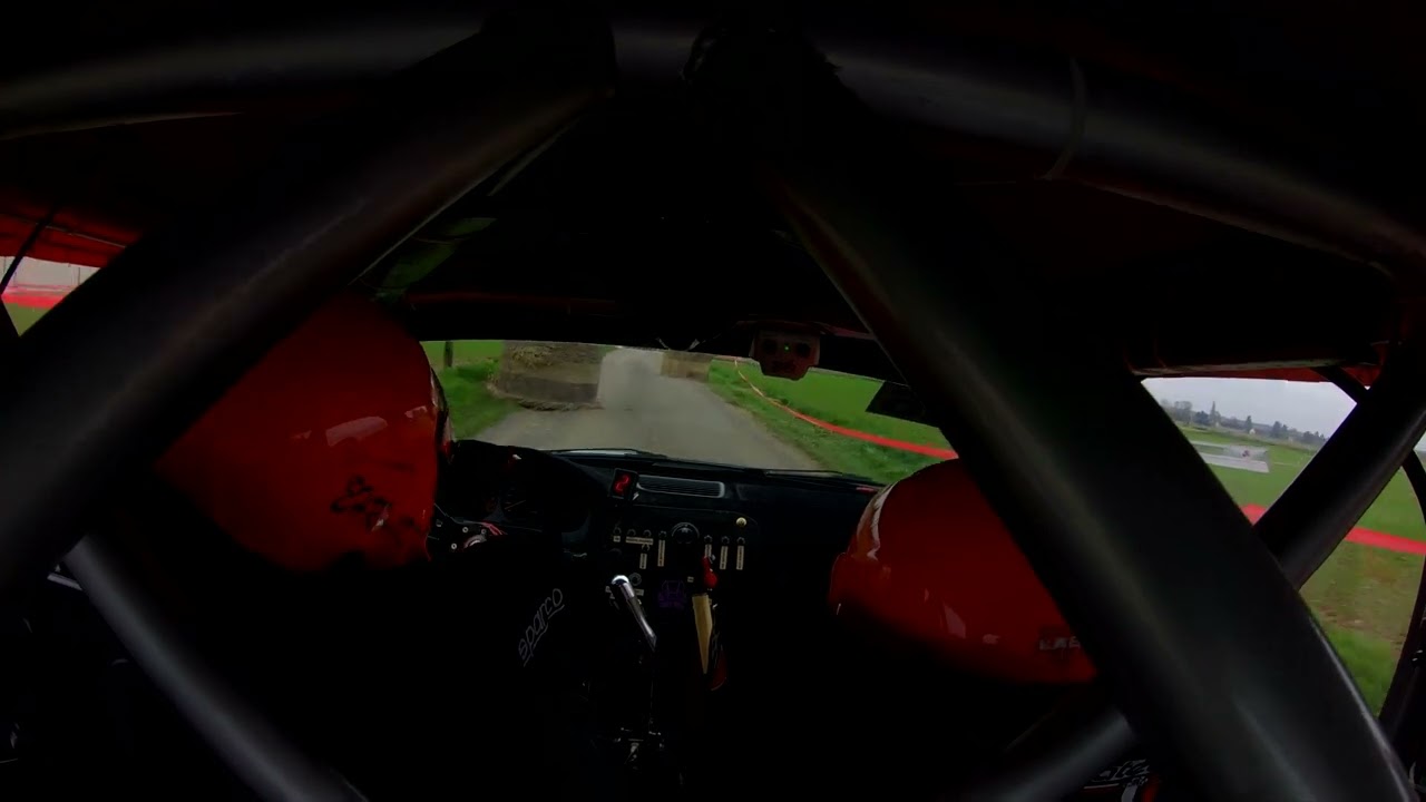 Rallye du Grand Senonais 2024 ES2 EHRHARDT/LAURENT Honda civic VTI F2000/13