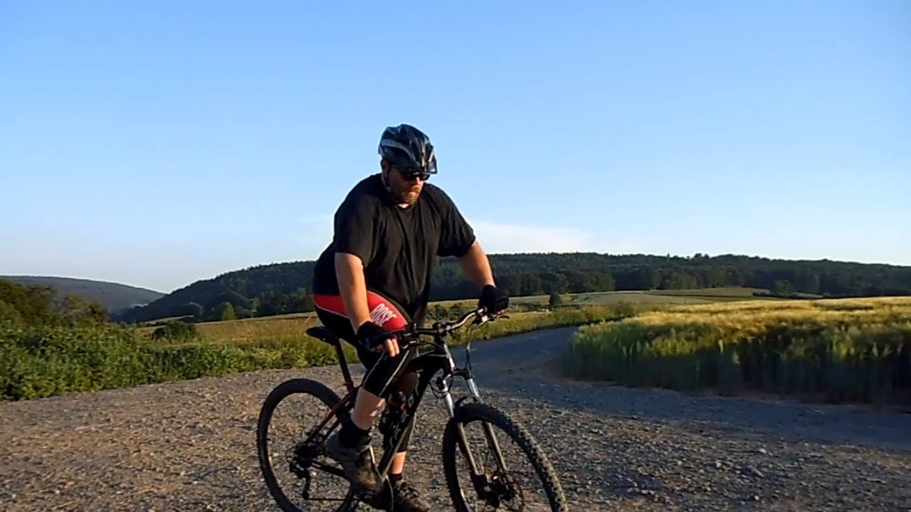 Radtour mit 141Kg K&ouml;rpergewicht und Abendessen