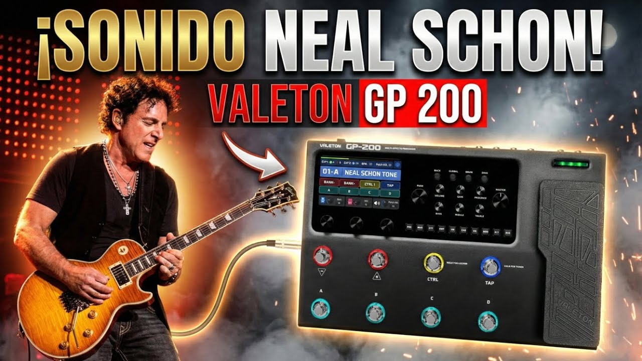 Suena como NEAL SCHON (Bad English) Preset para VALETON GP200 🔥