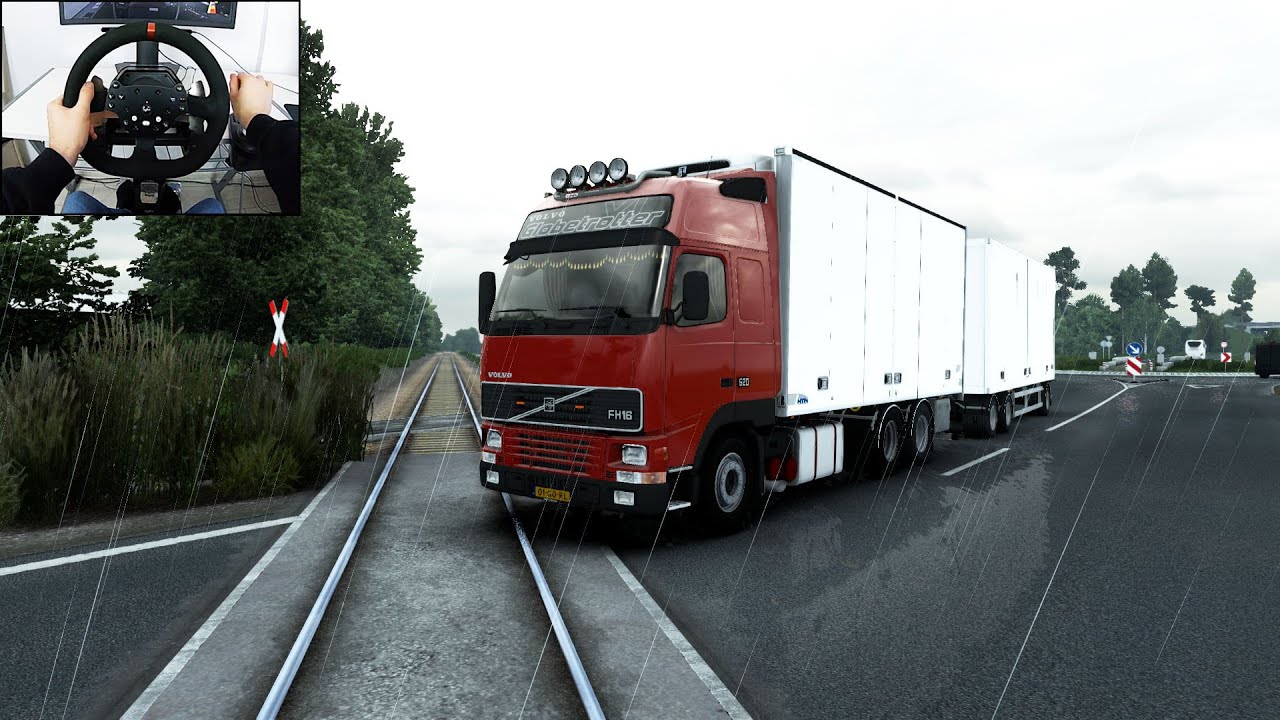 Volvo FH MK1 tandem - to Krone factory | Euro Truck Simulator 2
