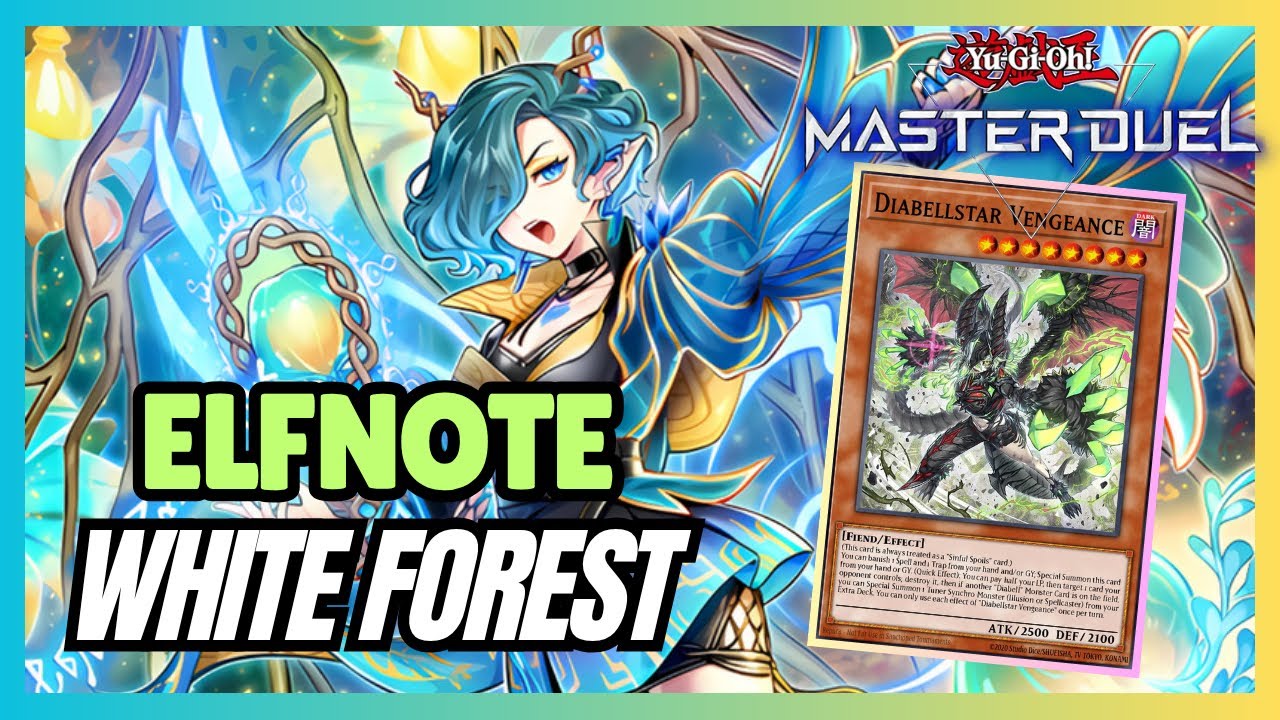 Master Duel Grind with Elfnote White Forest - Season 53 Ranked Duels [Yu-Gi-Oh! Master Duel]