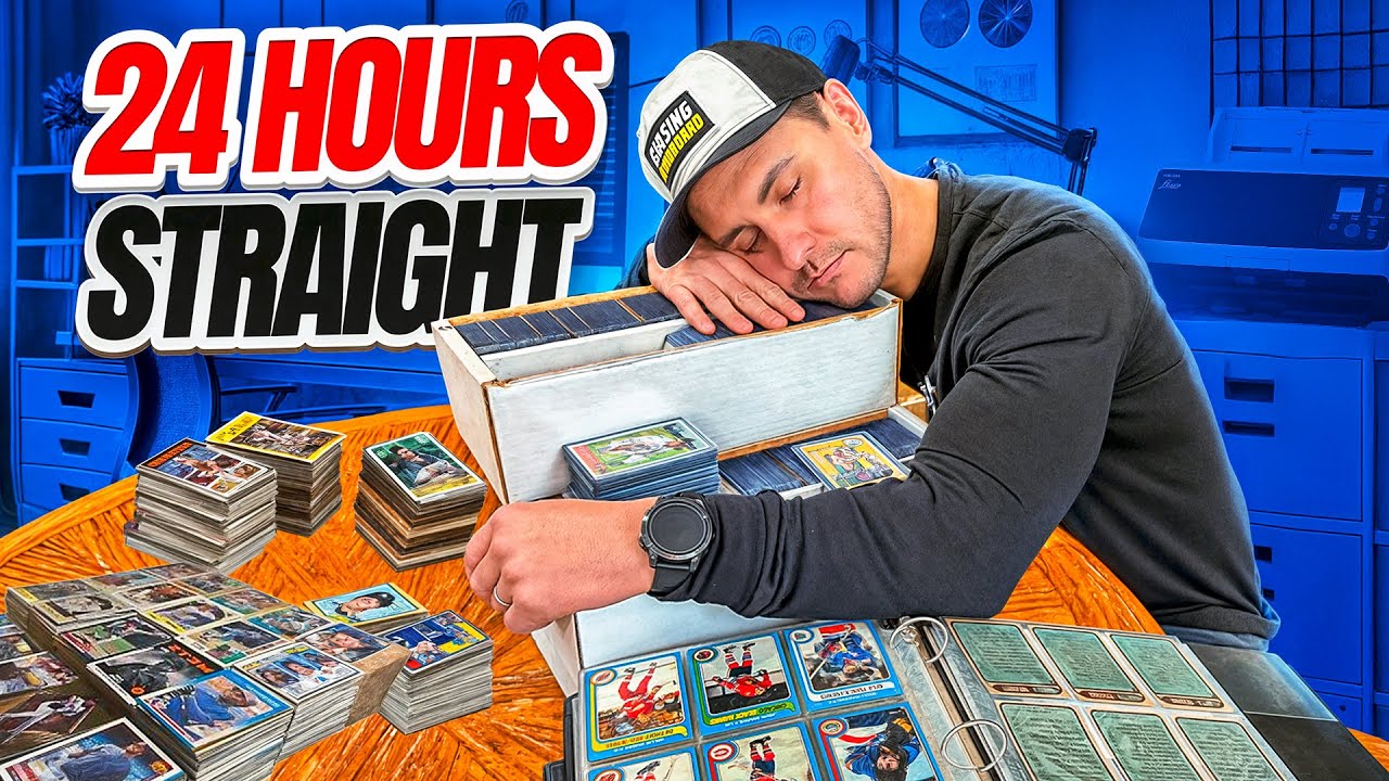 We SOLD Sports Cards for 24 Hours on EBAY!