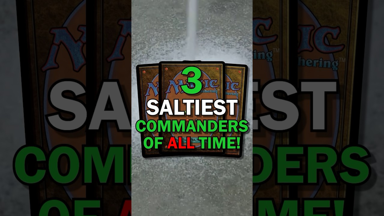 Top 3 SALTIEST Commanders of All Time!