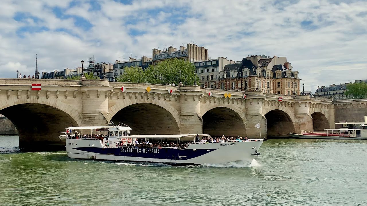 SEINE RIVER in PARIS: Sunny Summer Walking Tour | Explore the Beautiful River Beaches!
