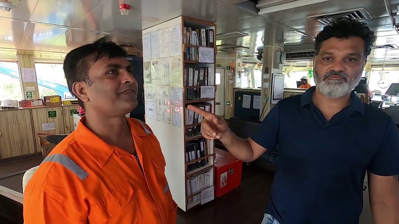DID I INSPECTED THE OFFSHORE VESSEL WITH @Captain Amit Bhandari ??