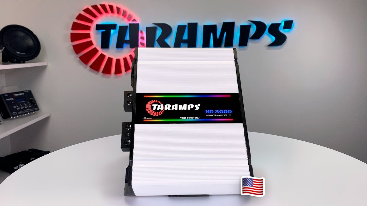 Taramps HD 3000 RGB Edition – 3000 Вт RMS (на английском языке)