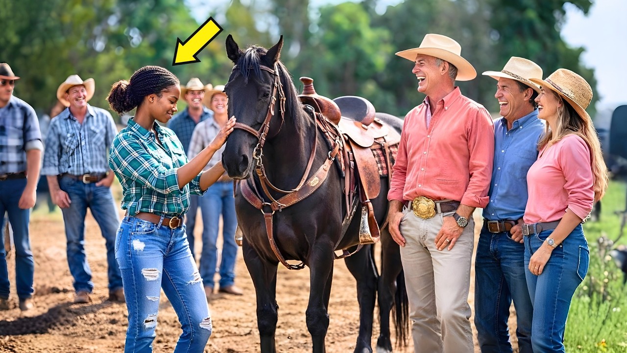 RIRAM DELA NA FAZENDA… ATÉ ELA DOMAR O CAVALO MAIS BRAVO E CALAR TODOS