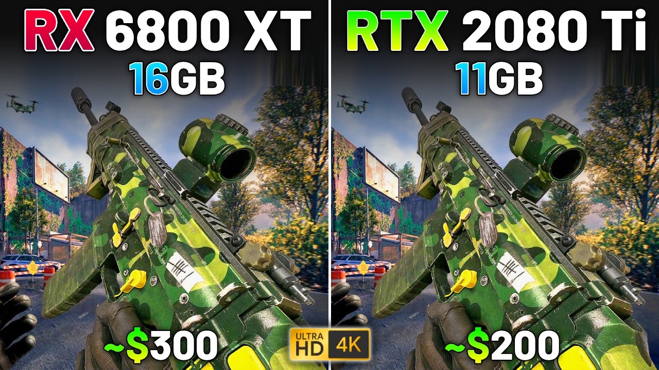 RX 6800 XT против RTX 2080 Ti в 2026 году | Тест в 15 играх | 4K