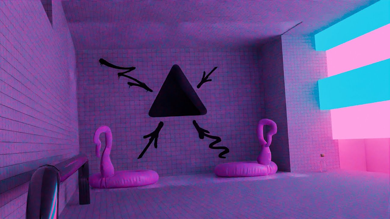 Backrooms - The NEON Poolrooms (Exploration Footage #2)