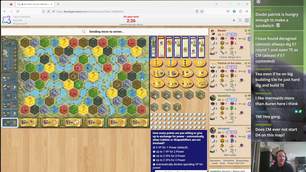 BGA Terra Mystica!: January 19th 2023