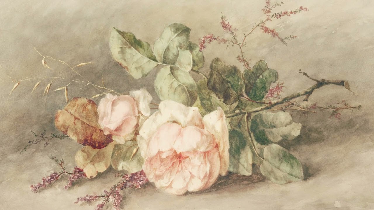 Rozen (or Roses) by the 19th-century Dutch artist Margaretha Roosenboom | 4K Frame TV Art