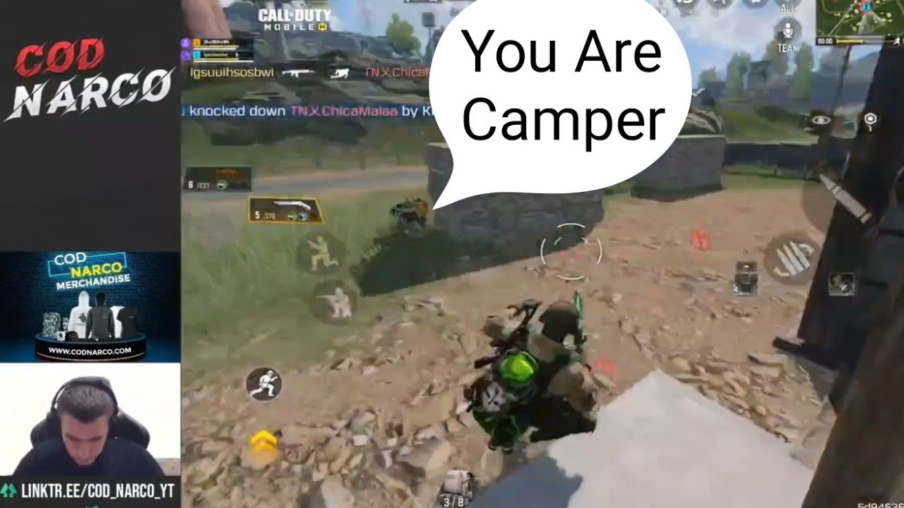 This Girl Thought CoD Narco Doing Camping | Enemy Girl Think CoD Narco Is A Camper 😅 | CODM |