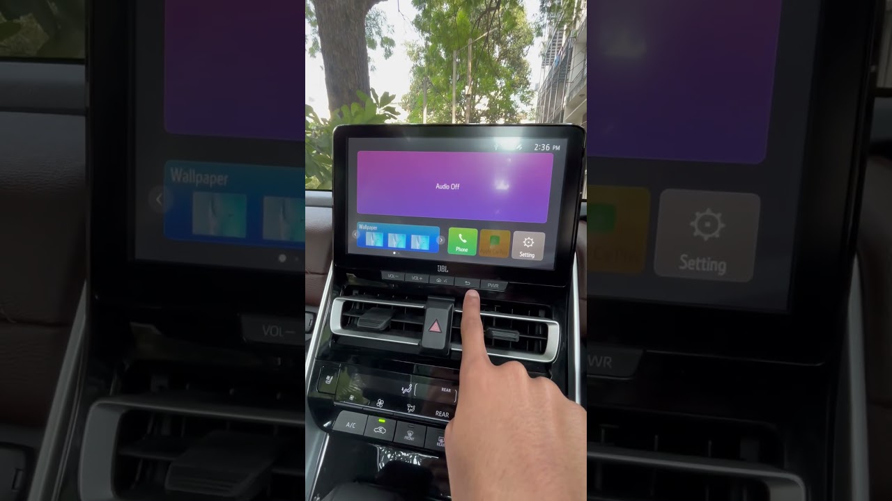 How To Operate Multimedia Of The Innova Hycross ZX(O) Part-1 (Harjap Singh Sabharwal)#innova#toyota