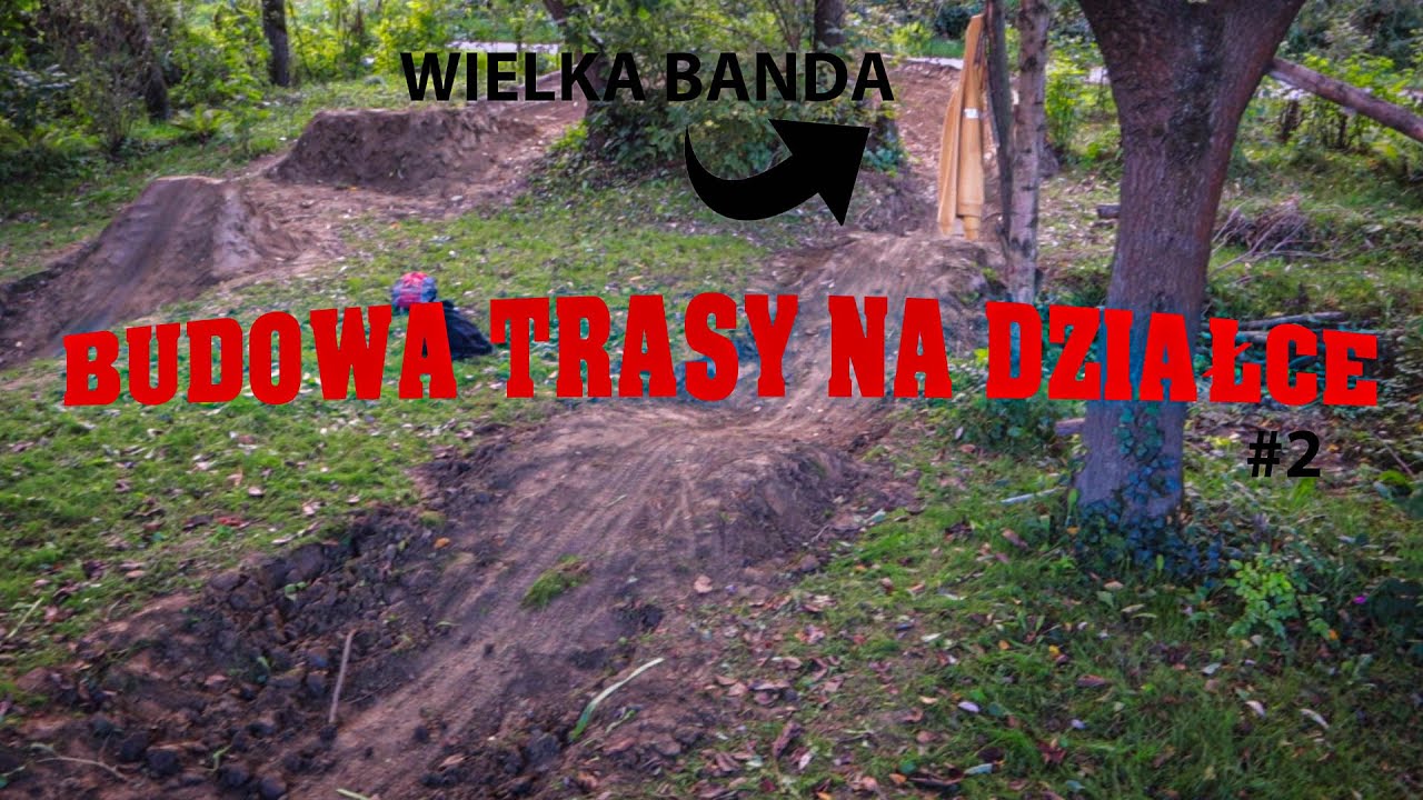 BUDOWA TRASY NA DZIAŁCE #2 *największa hopa*
