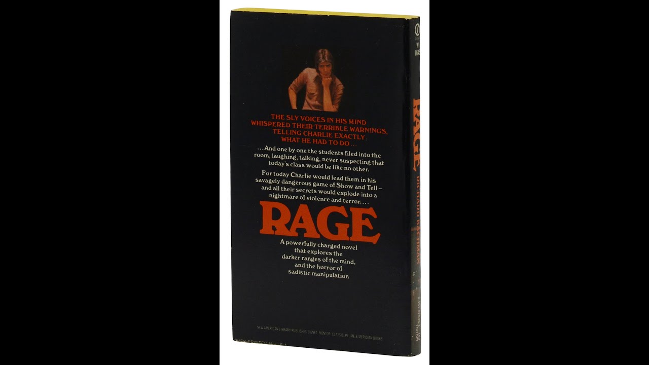 Rage - Richard Bachman (1977)