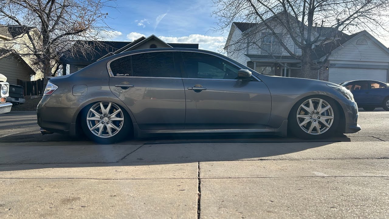 How to bag your G37 with PSI Air Suspension