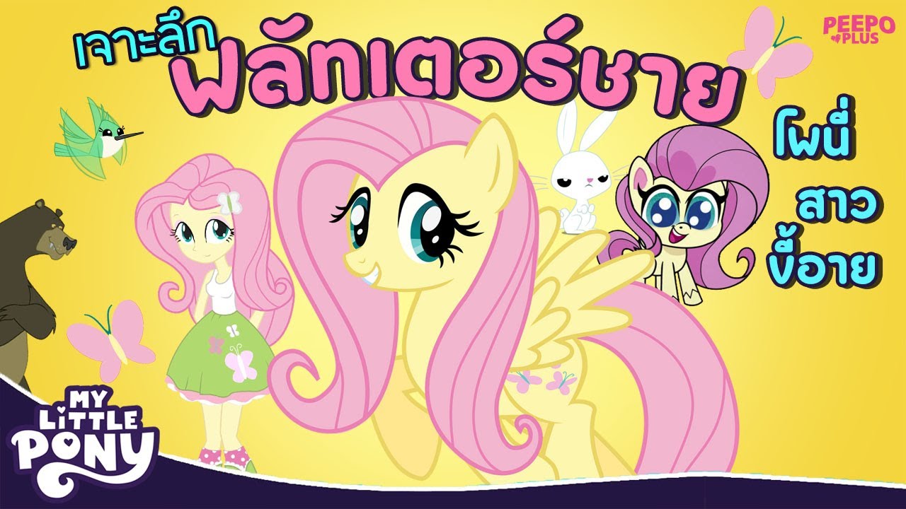 เจาะลึก! Fluttershy โพนี่สาวขี้อายผู้เป็นที่รักของเหล่าสัตว์ | My Little Pony | PEEPO PLUS
