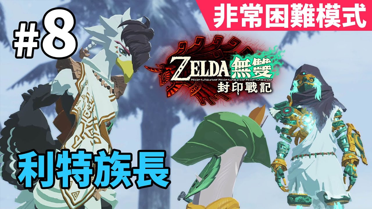 《Zelda無雙 封印戰記》Part 8 利特族長加入 (非常困難模式) Switch 2