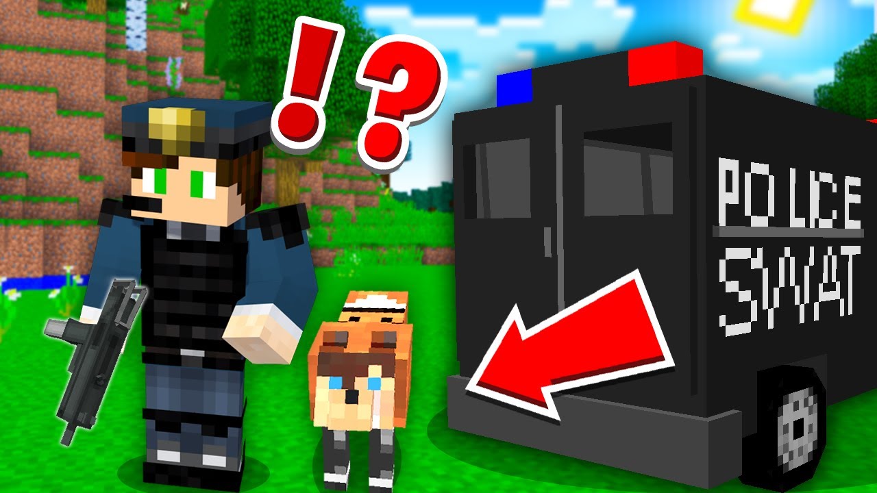 SUPER TAJNA MISJA, POSZUKIWANY WANDAL w Minecraft! SmileSlow ZOSTAŁ PSEM!