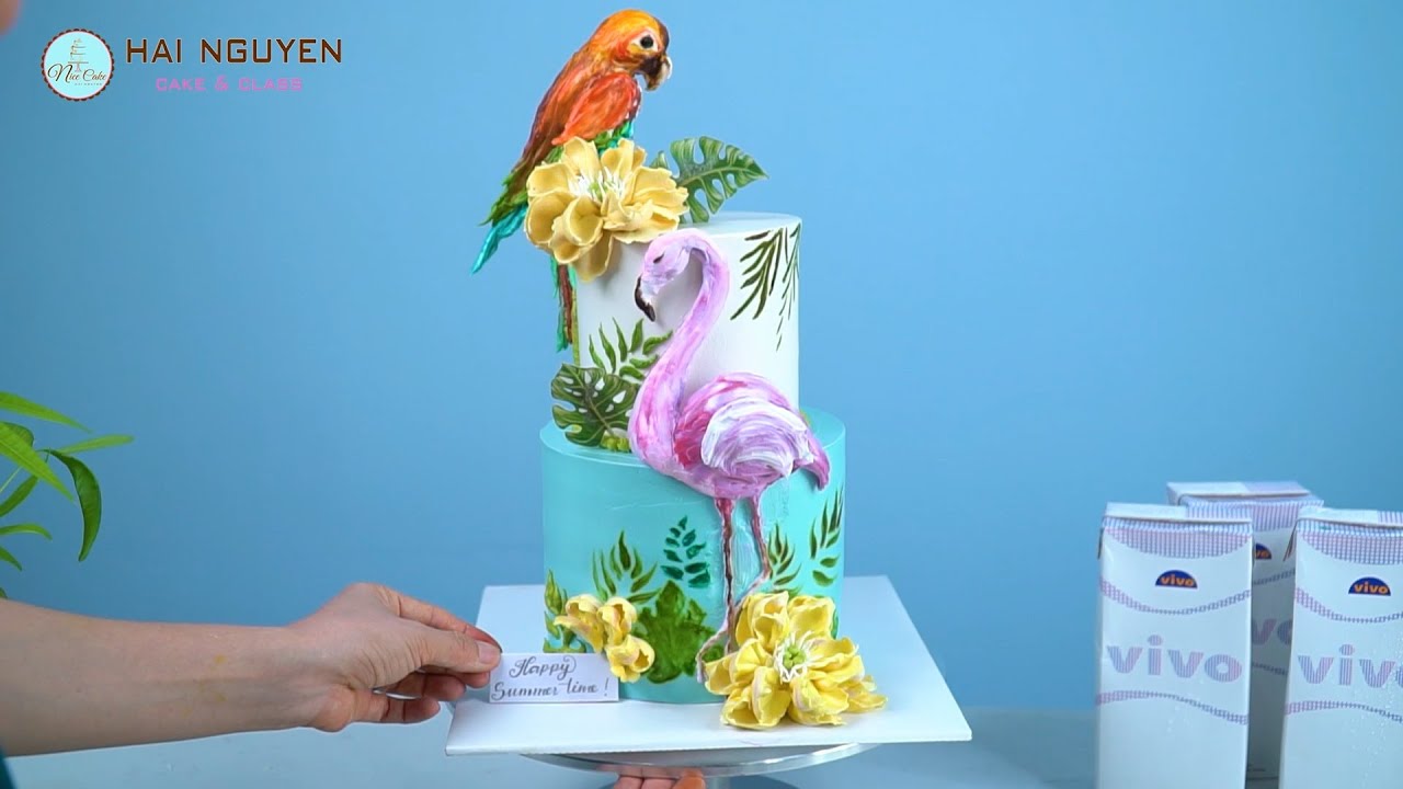 Cách Trang Trí Bánh Kem Xinh Xắn Rực Rỡ Sắc Màu Chào Mùa Hè Đến