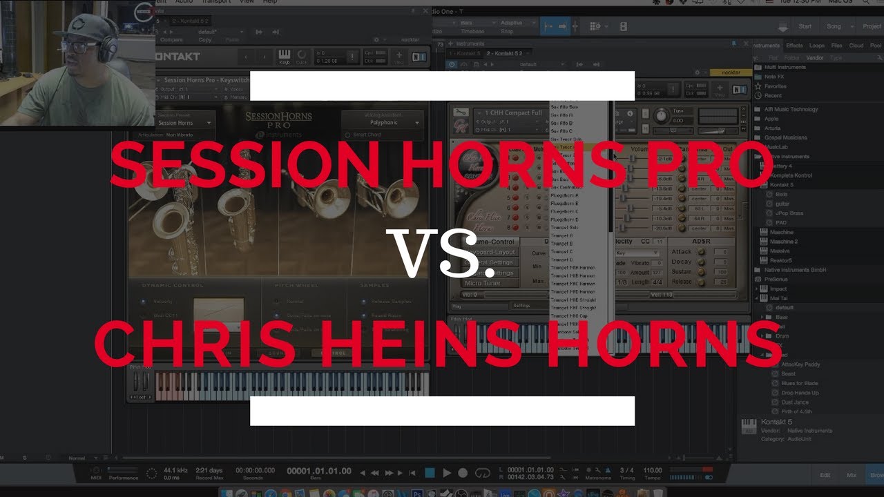 Session Horns Pro Vs Chris Heins Horns