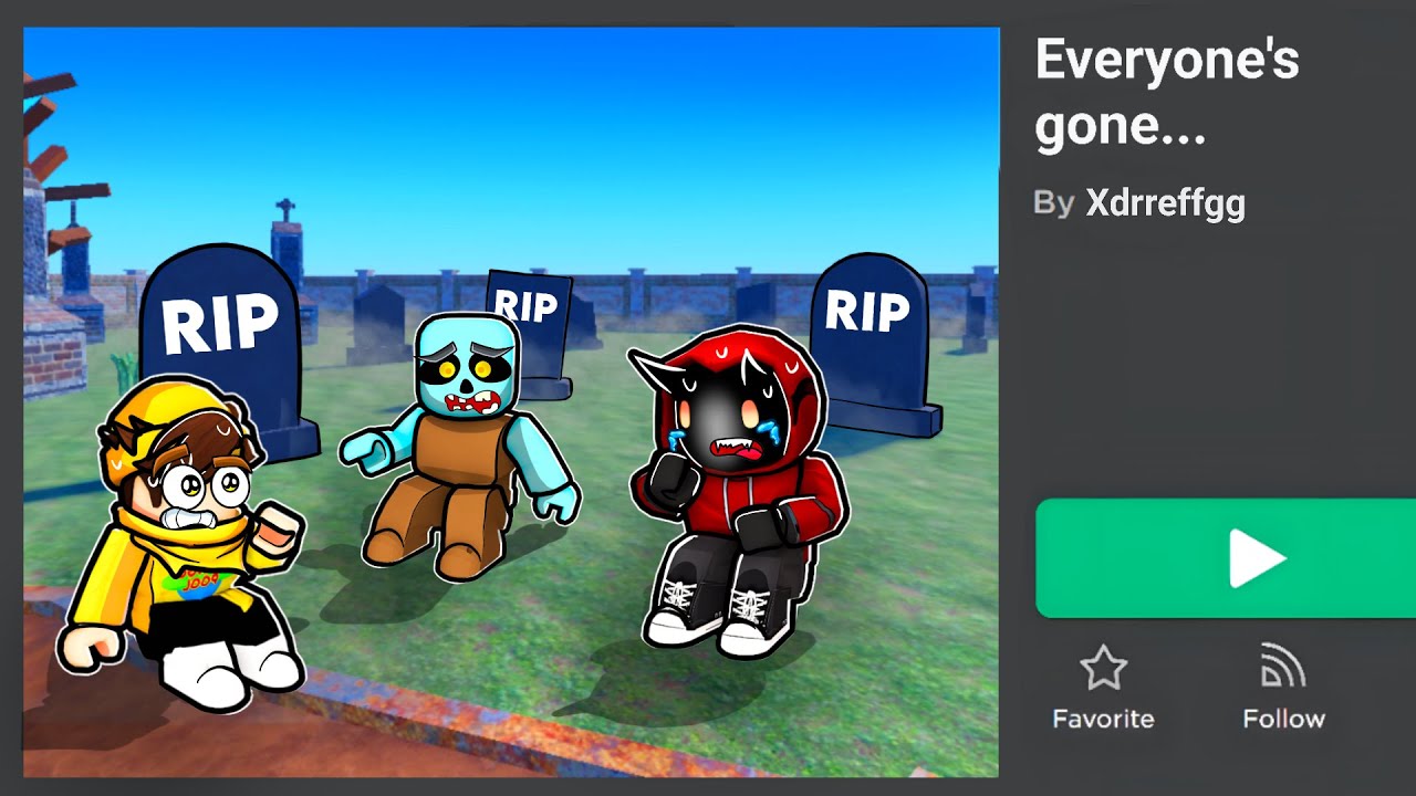 We Played DEAD GAMES In Roblox...