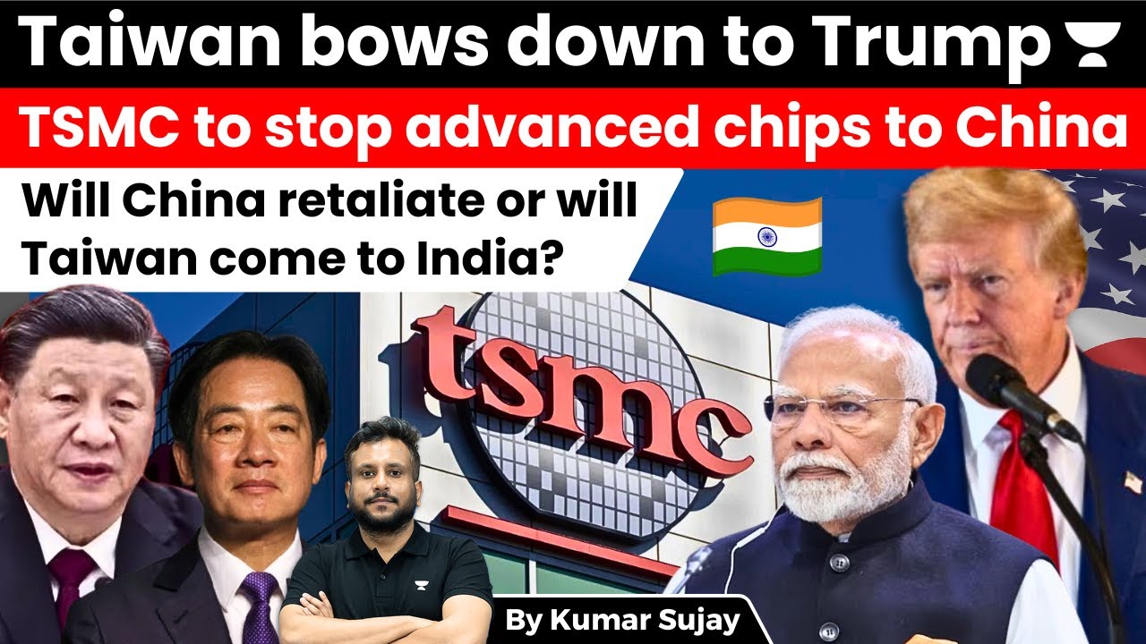 US orders Taiwan Semiconductor to stop advanced chip shipments to China